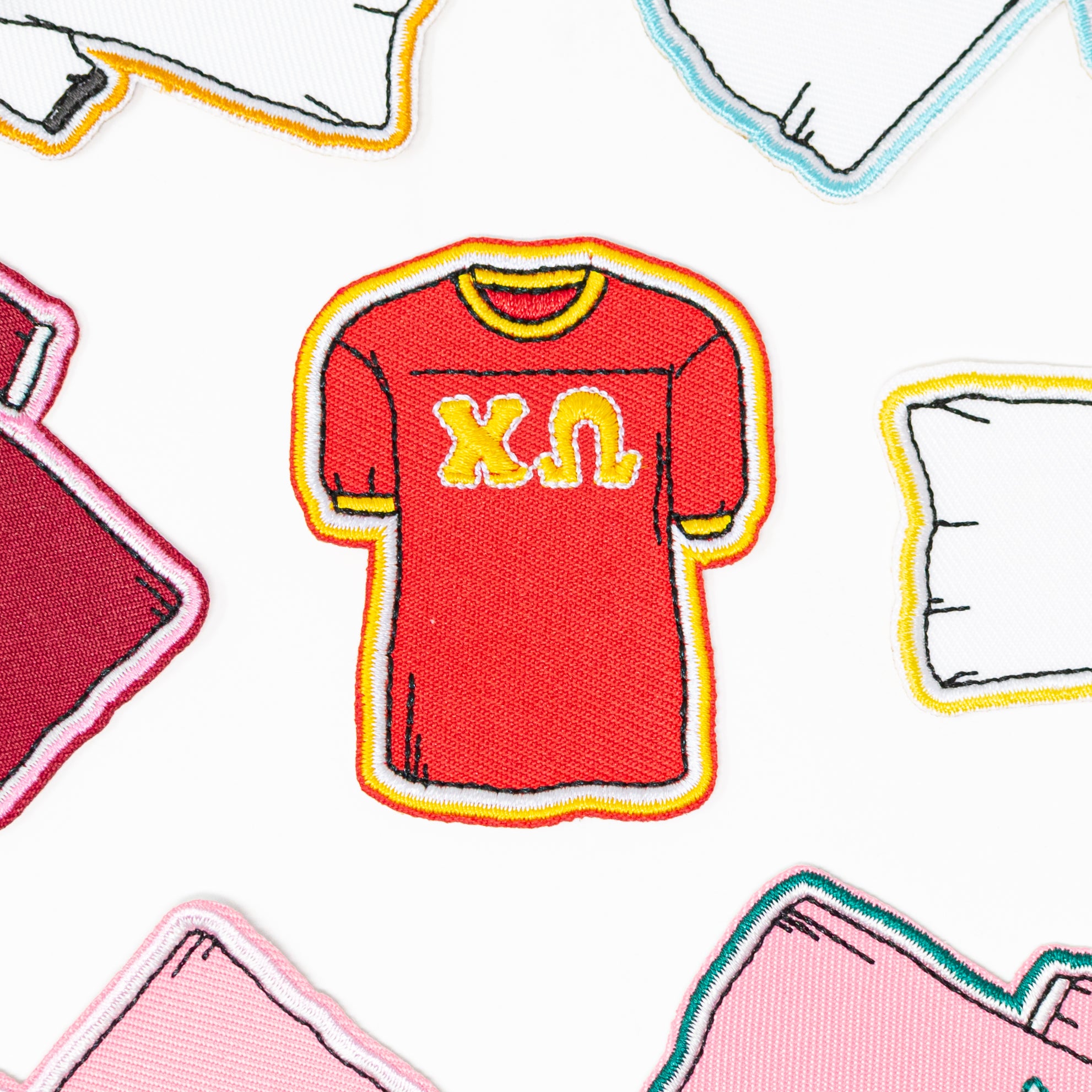 Chi O Jersey Decal