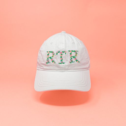 RTR Floral Embroidered Hat