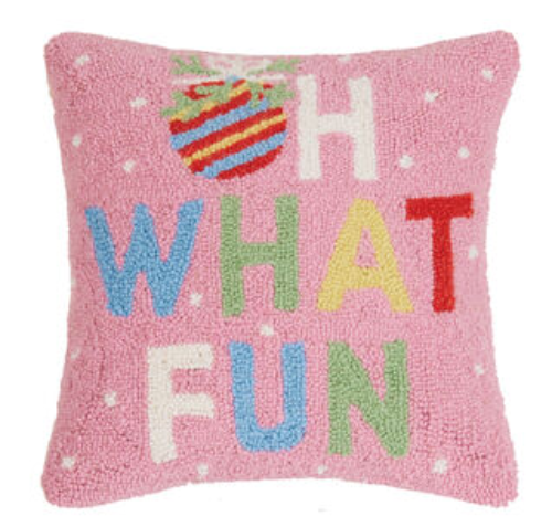 Oh What Fun! Pillow