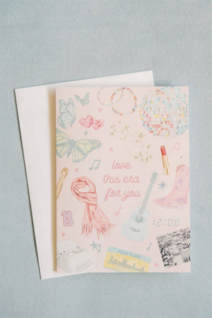 "Love this era for you" Greeting Card / Taylor Swift