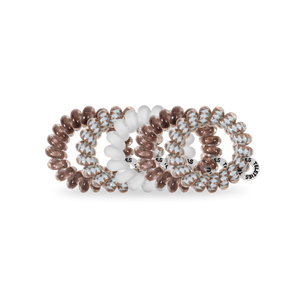 Spiral Hair Coils | Tiny | Truly Taupe Hair Ties