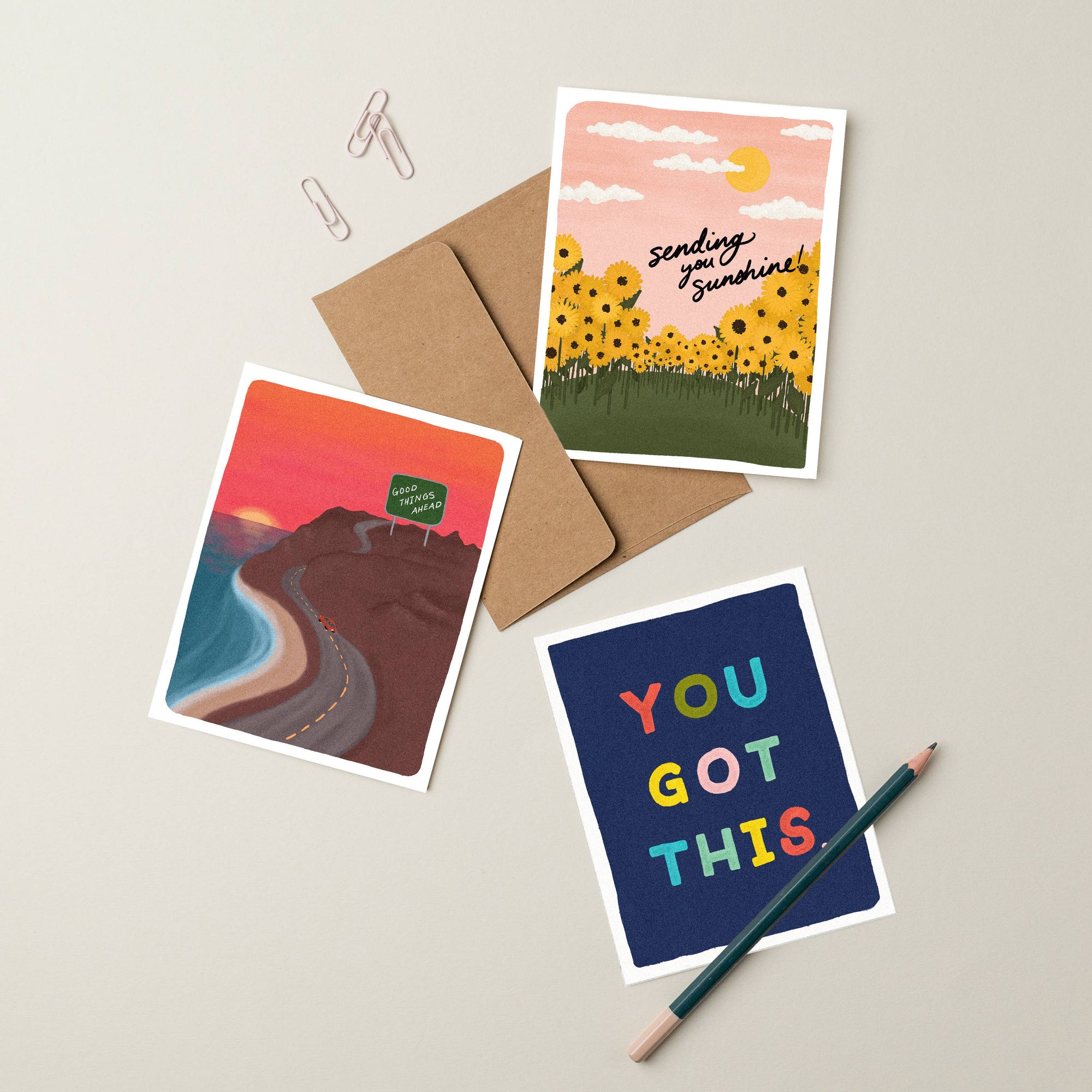 Sending You Sunshine Card | Sunflower Card