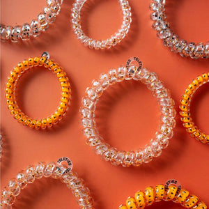 Spiral Hair Coils | Small | Spooky Sparkles Hair Ties