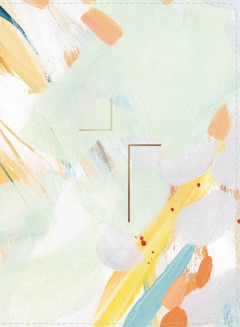 The Jesus Bible Artist Edition ESV Multi-color/Teal