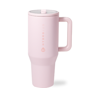 Pink Sand HydroJug 32 oz Traveler Tumbler: Pink Sand