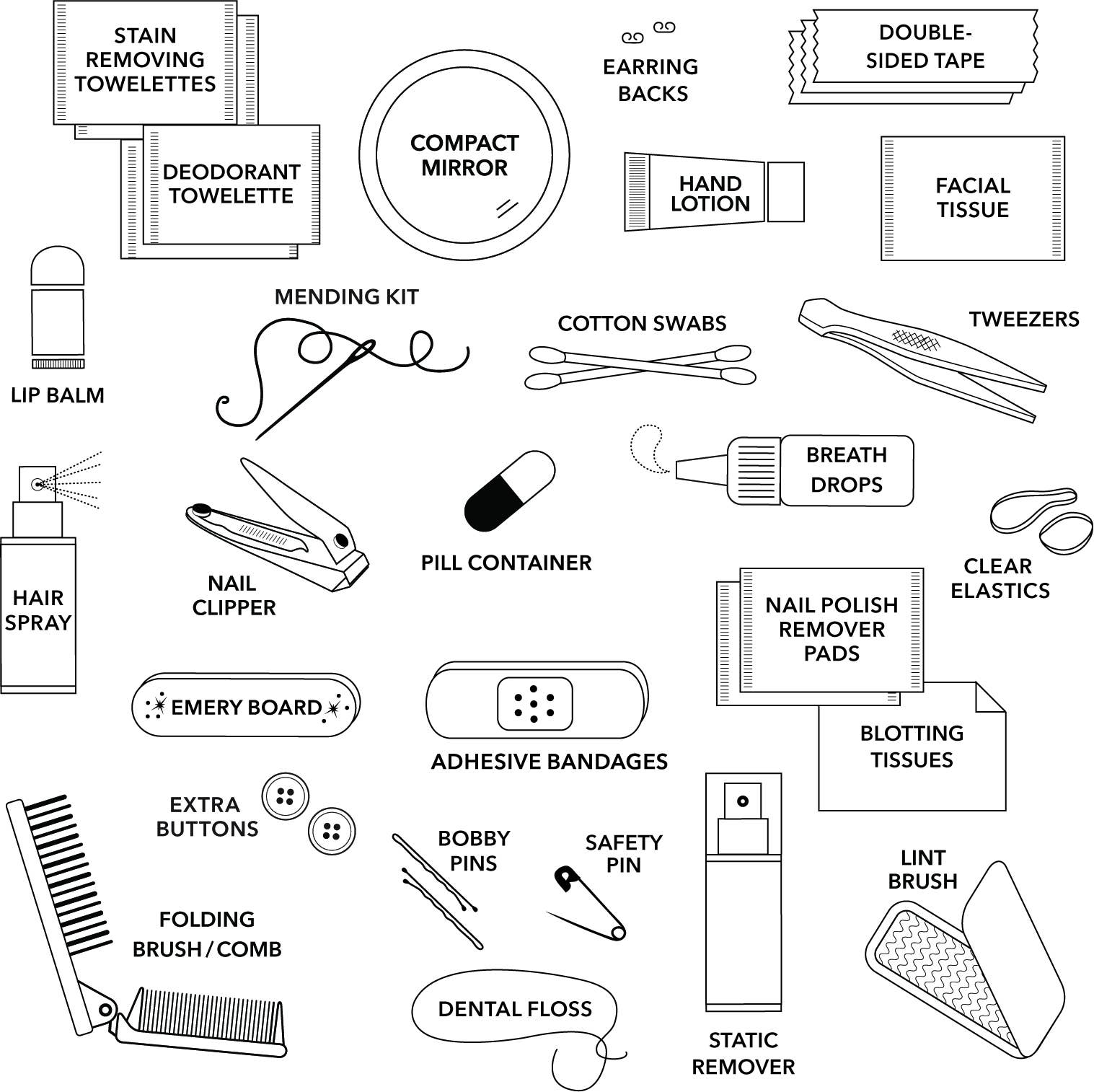 Funfetti Glitter Bomb Shemergency Kit