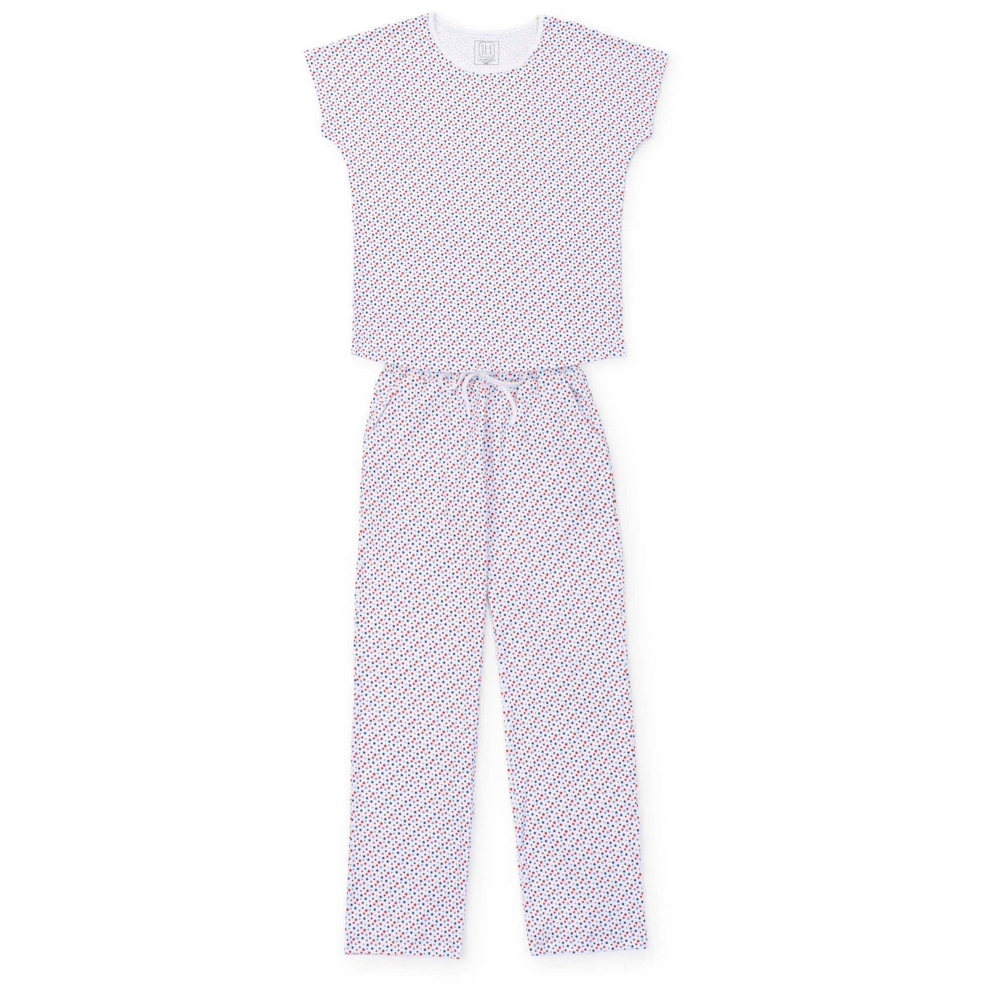 Marcia Women's Pajama Pant Set - Star Spangled