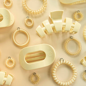 Classic Hair Clip | Large | Butter Yellow