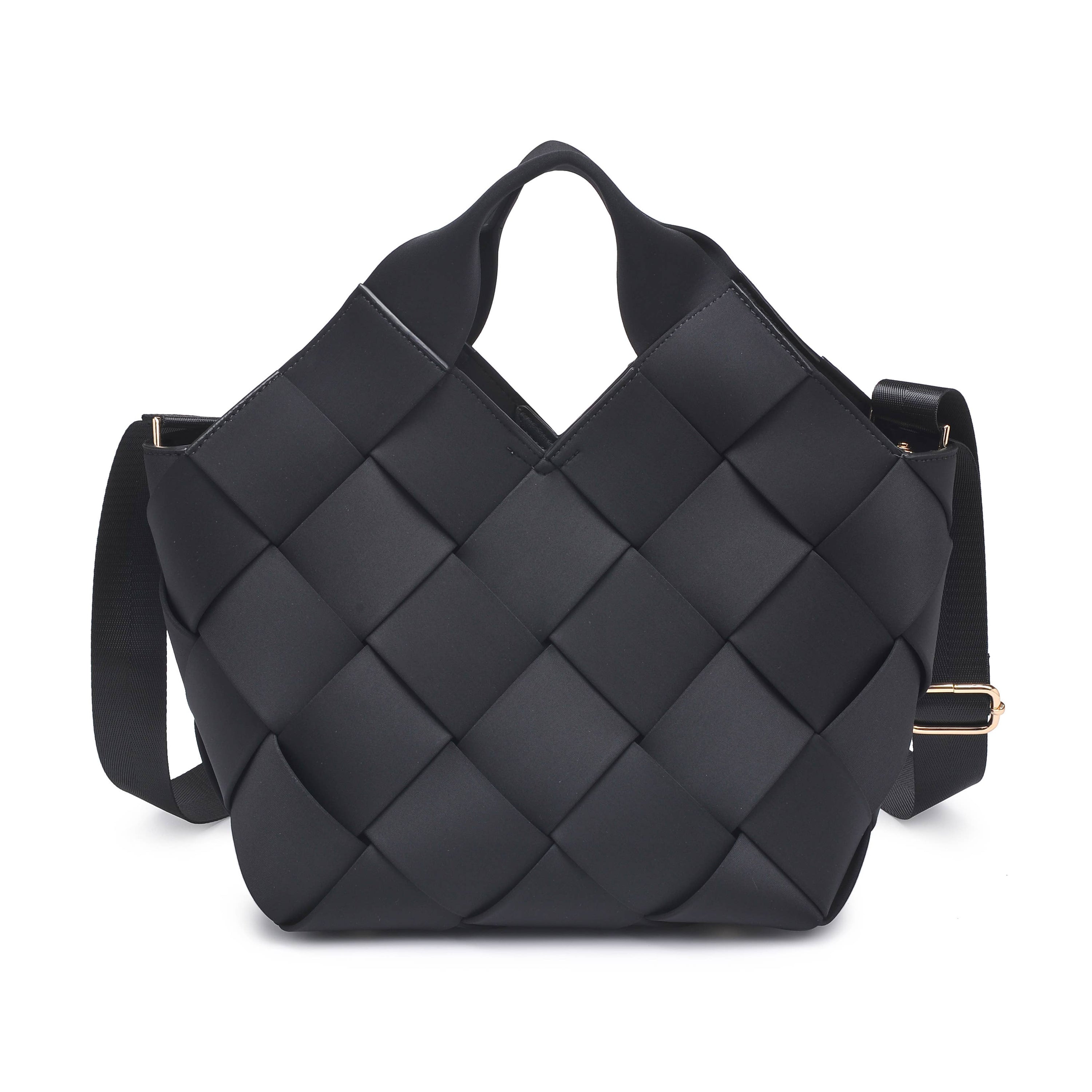 Resilience - Woven Neoprene Tote: Black