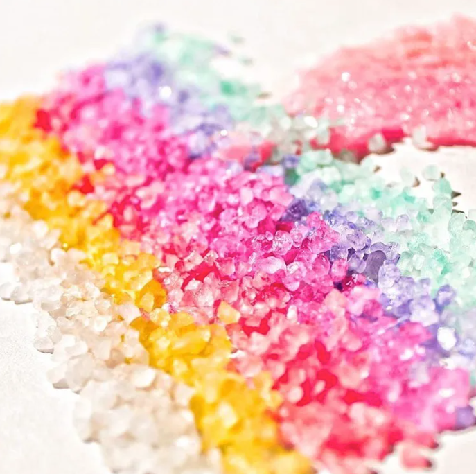 Paradise Fruits Bath Salts Gift Set 6 x 2oz Minis