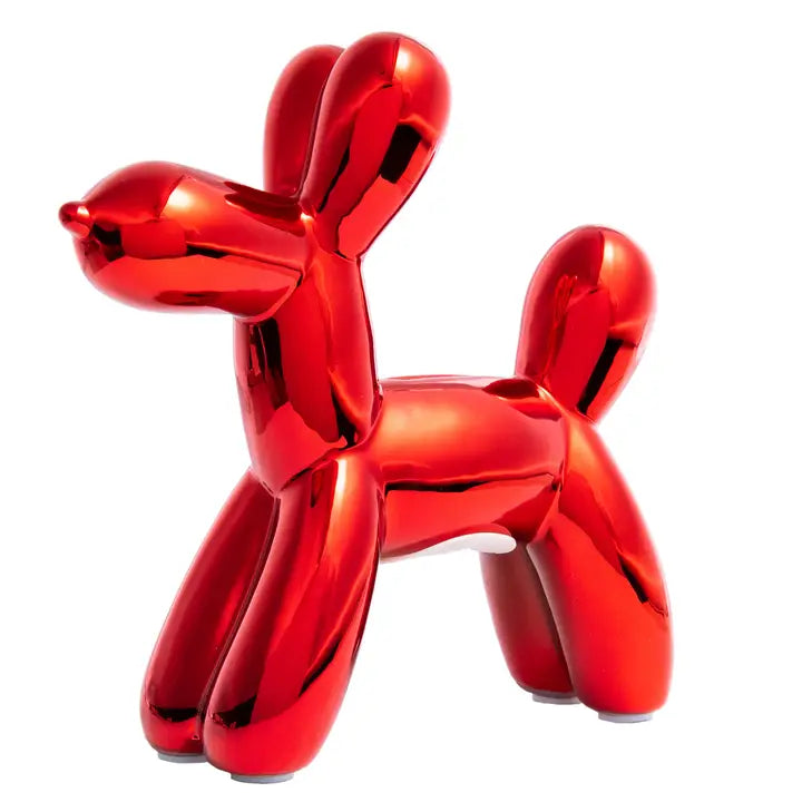Mini Ceramic Dog Piggy Bank 7.5 in