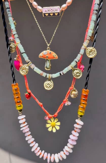 Coral Ciara Necklace 
