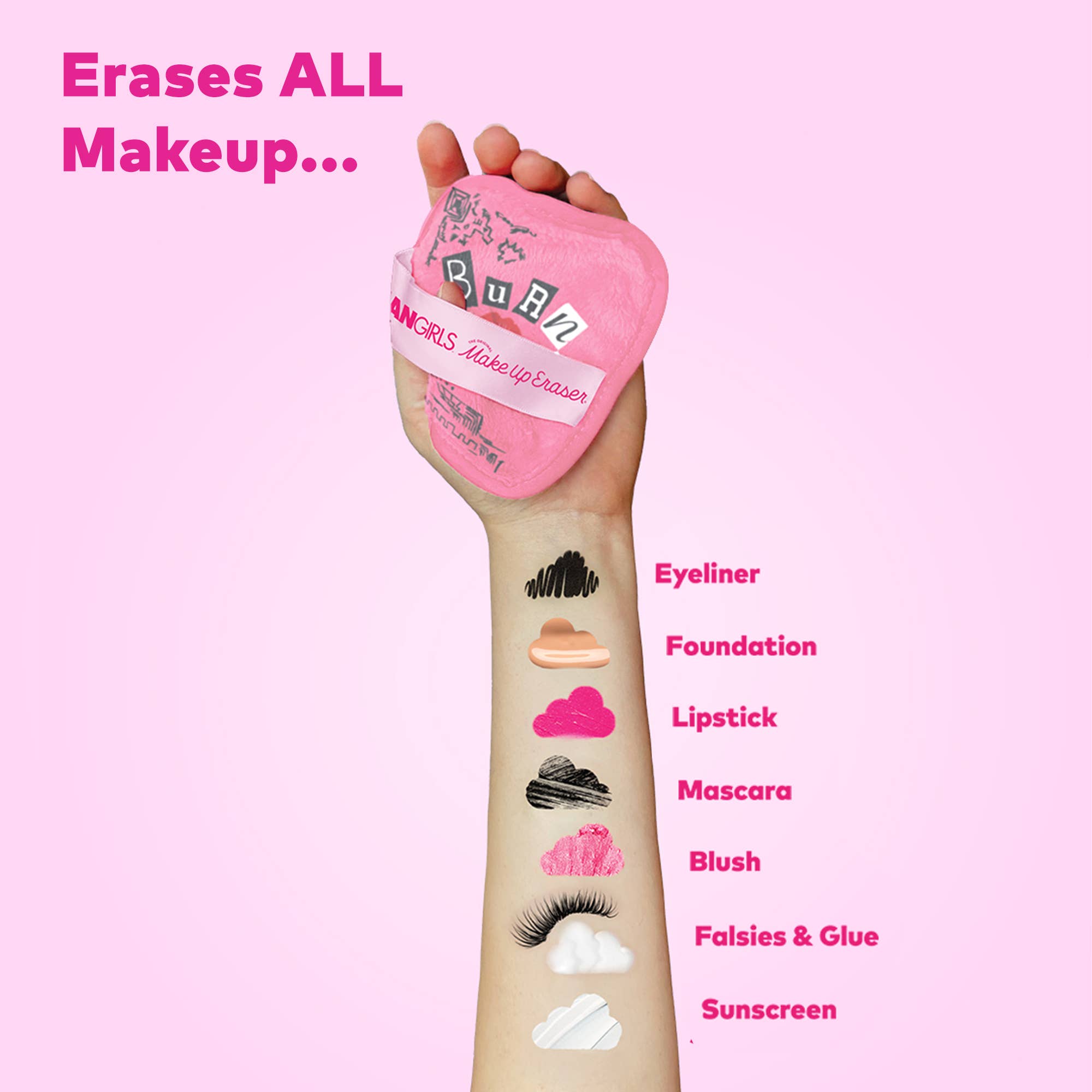 Mean Girls MakeUp Eraser 7-Day Gift Set TM & ©2024 Paramount