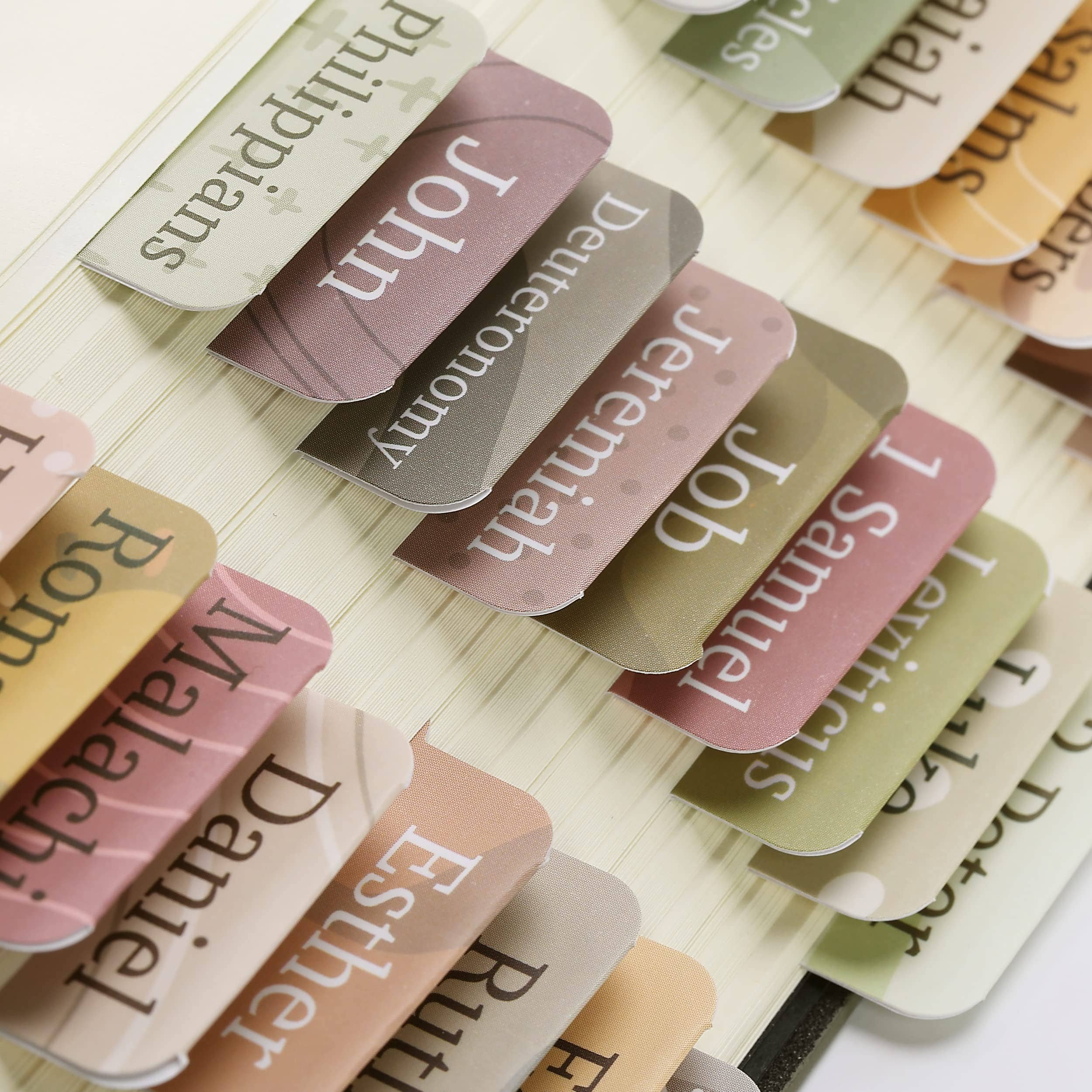 Laminated Bible Tabs 75 Pack