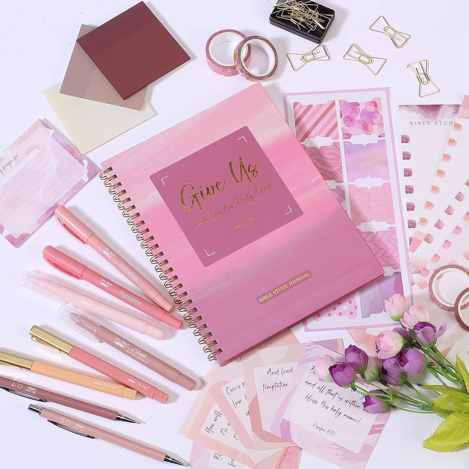 Mr. Pen Pink Bible Journaling Kit