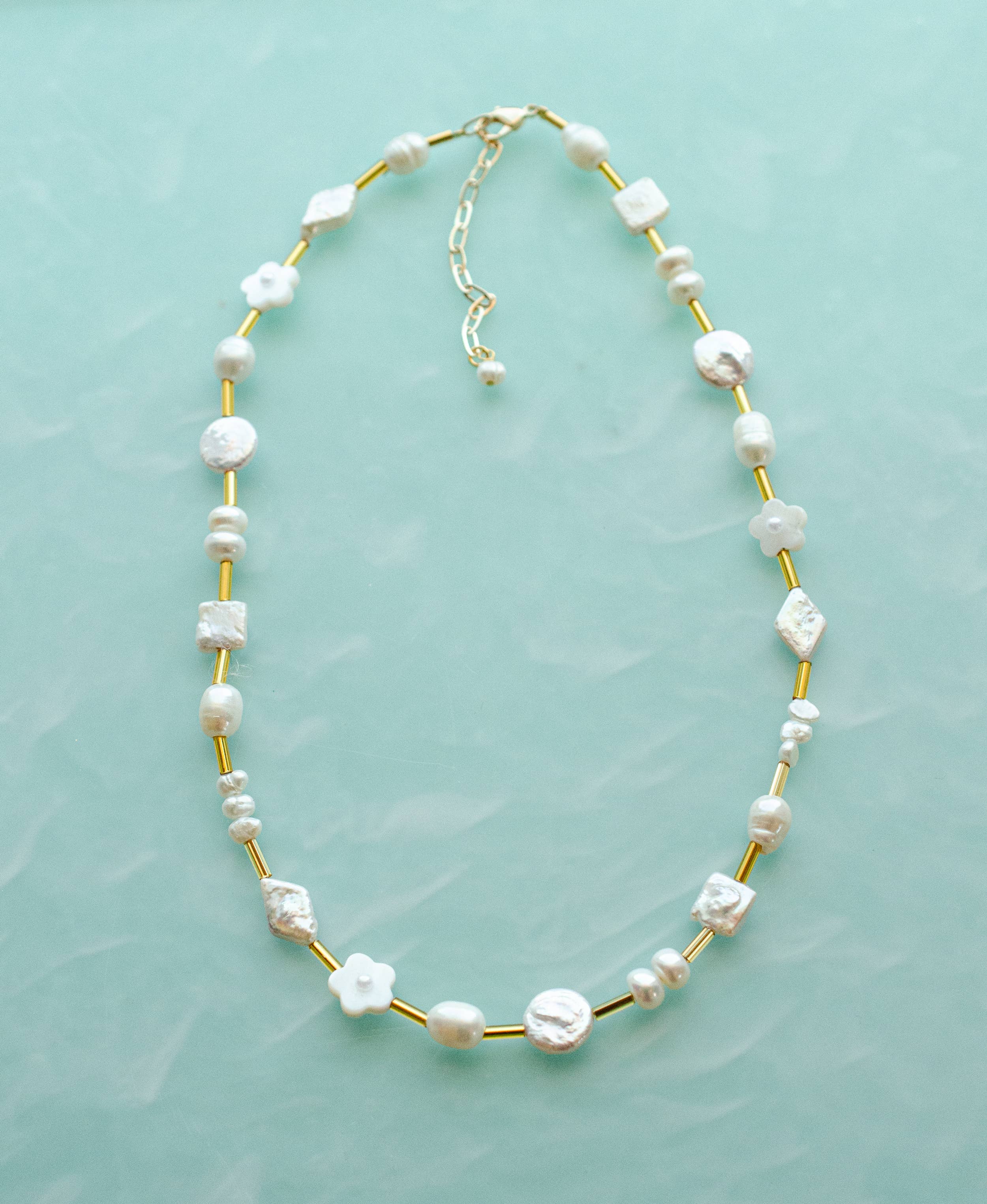 Pearl Beaded Necklace