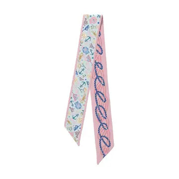 Saturday Silks Greek Skinny Scarfs