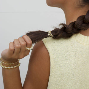 Spiral Hair Coils | Tiny | Butter Yellow Hair Ties