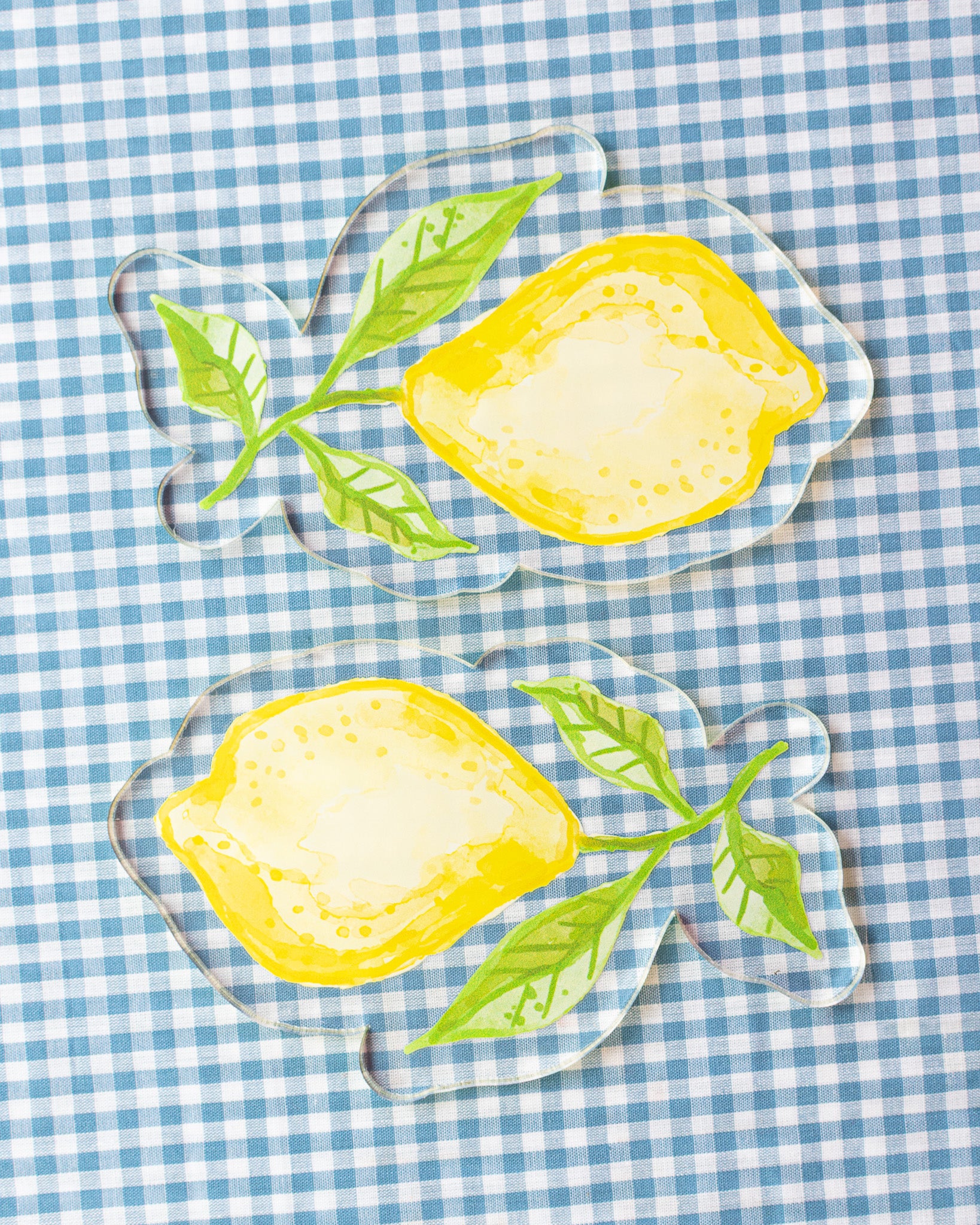 Thick coasters set of 2
