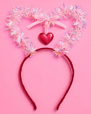 Valentine's Heart Headband | Galentine's, Vday decor, gift