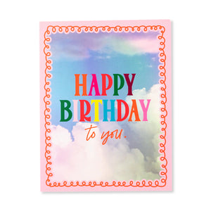 "Happy Birthday To You" Card Set