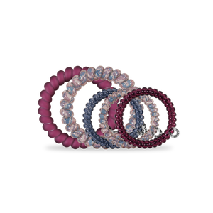 Spiral Hair Coils | Mix Pack | Purple Haze Hair Ties
