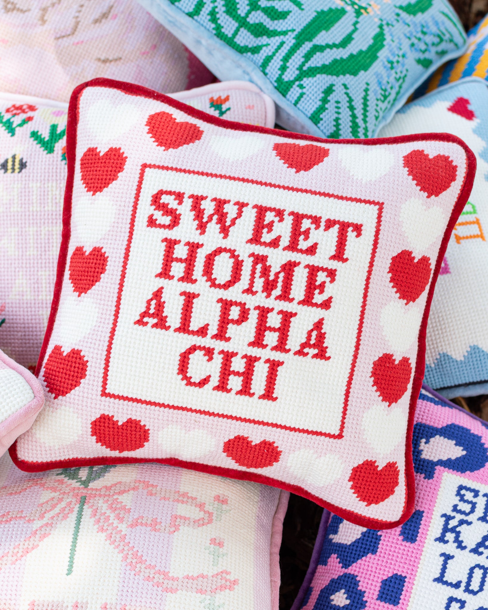 Sorority Needlepoint Pillows *PRE-ORDER*