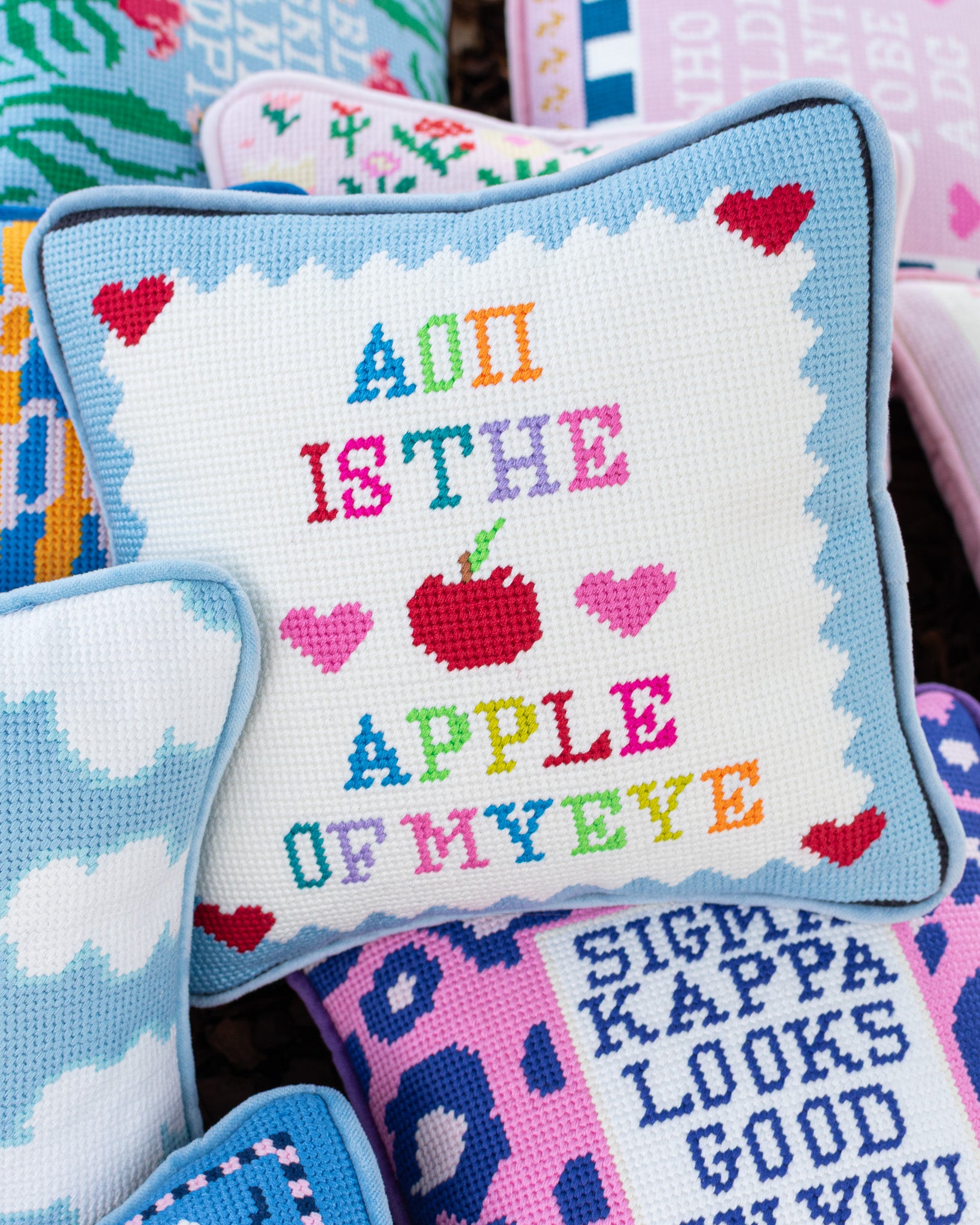 Sorority Needlepoint Pillows *PRE-ORDER*