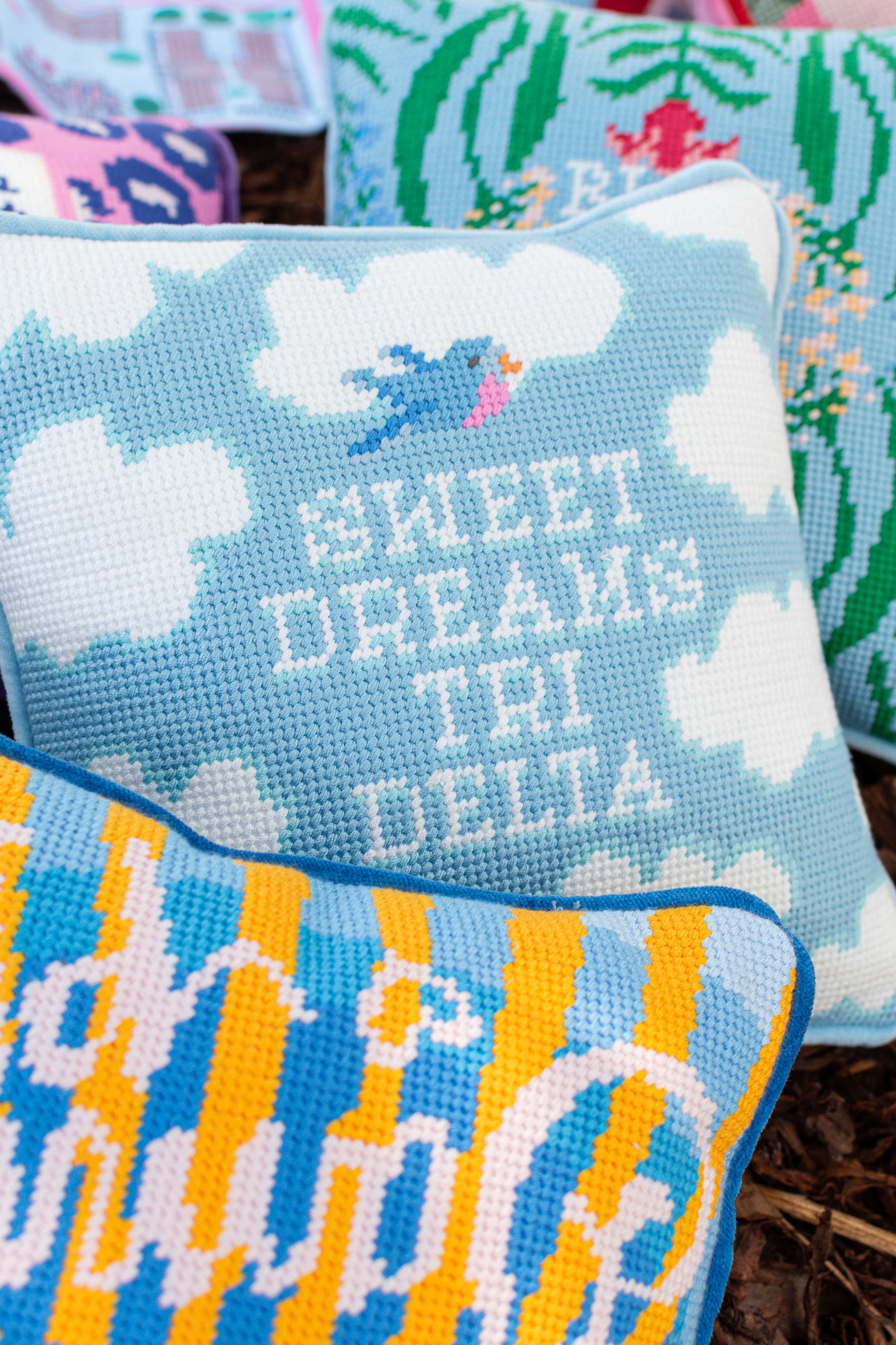 Sorority Needlepoint Pillows *PRE-ORDER*