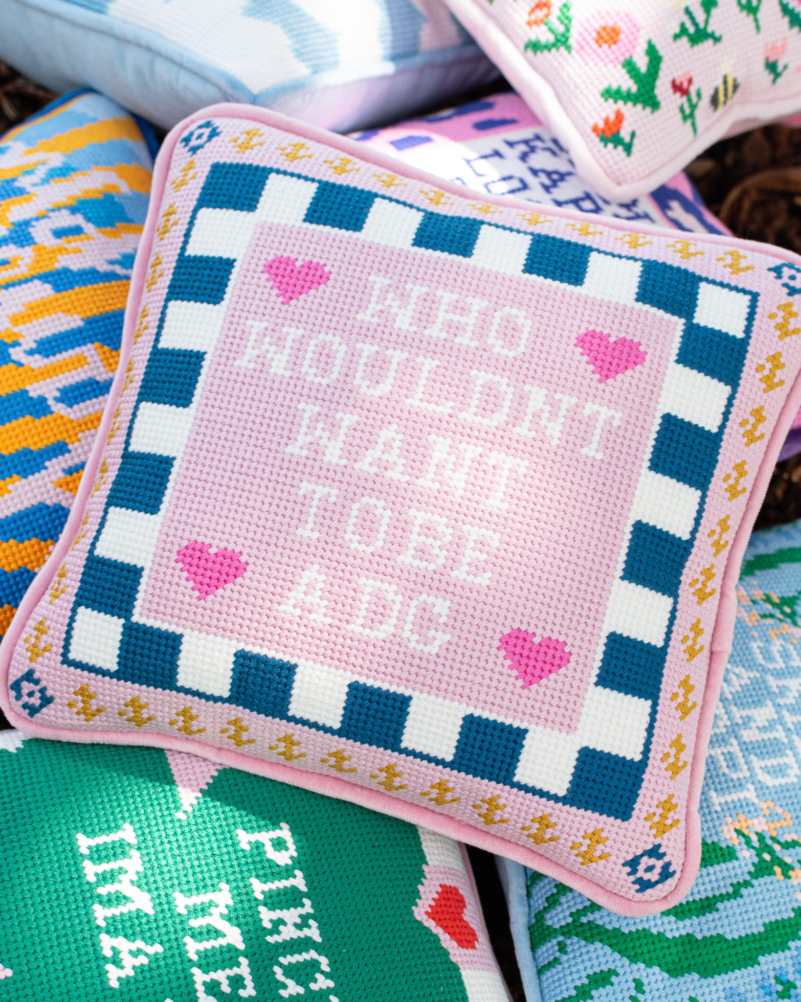 Sorority Needlepoint Pillows *PRE-ORDER*