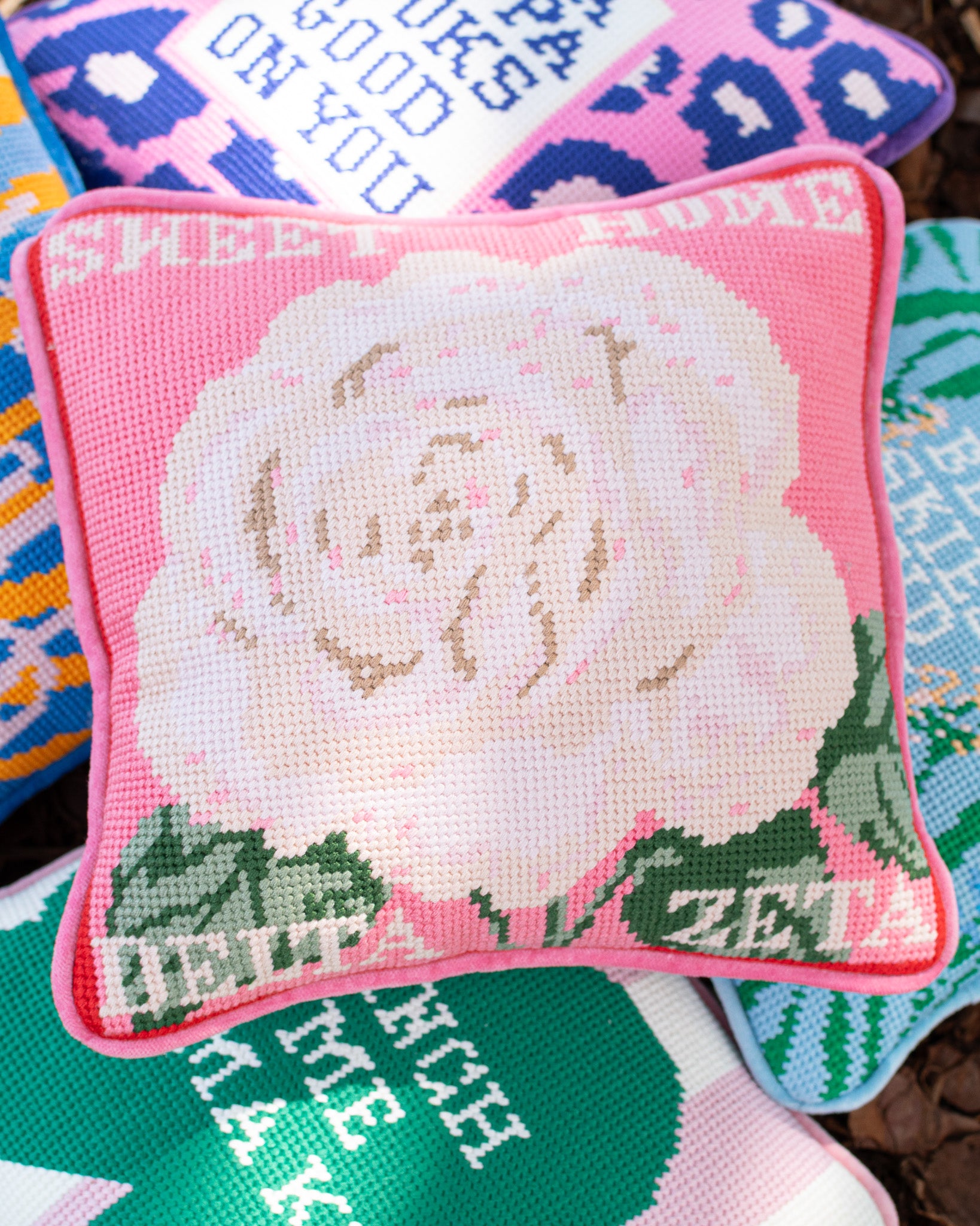 Sorority Needlepoint Pillows *PRE-ORDER*