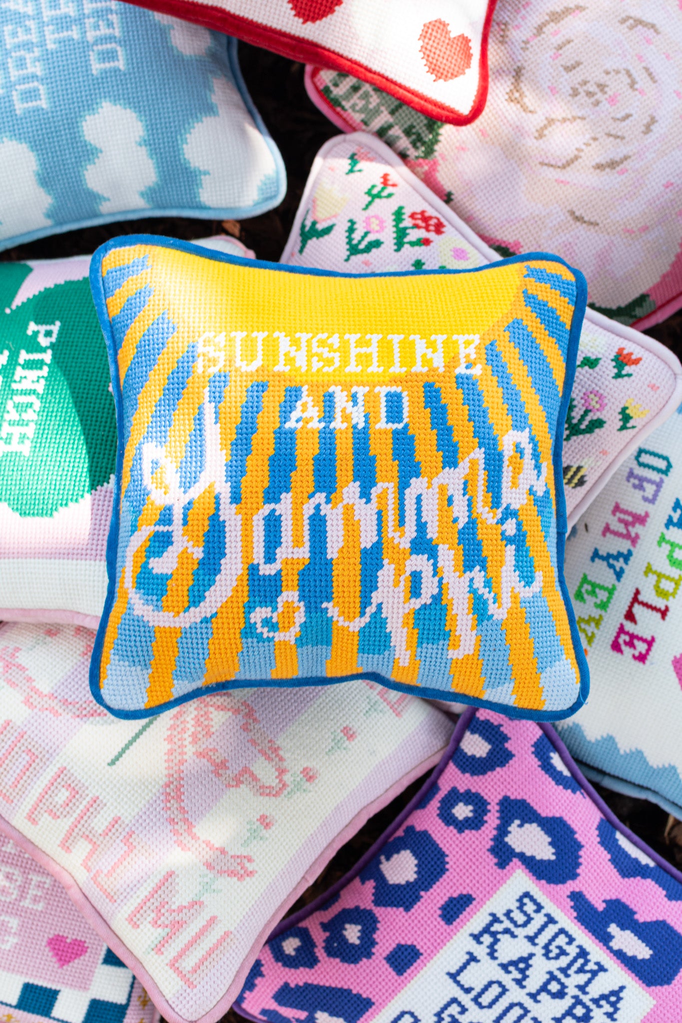 Sorority Needlepoint Pillows *PRE-ORDER*