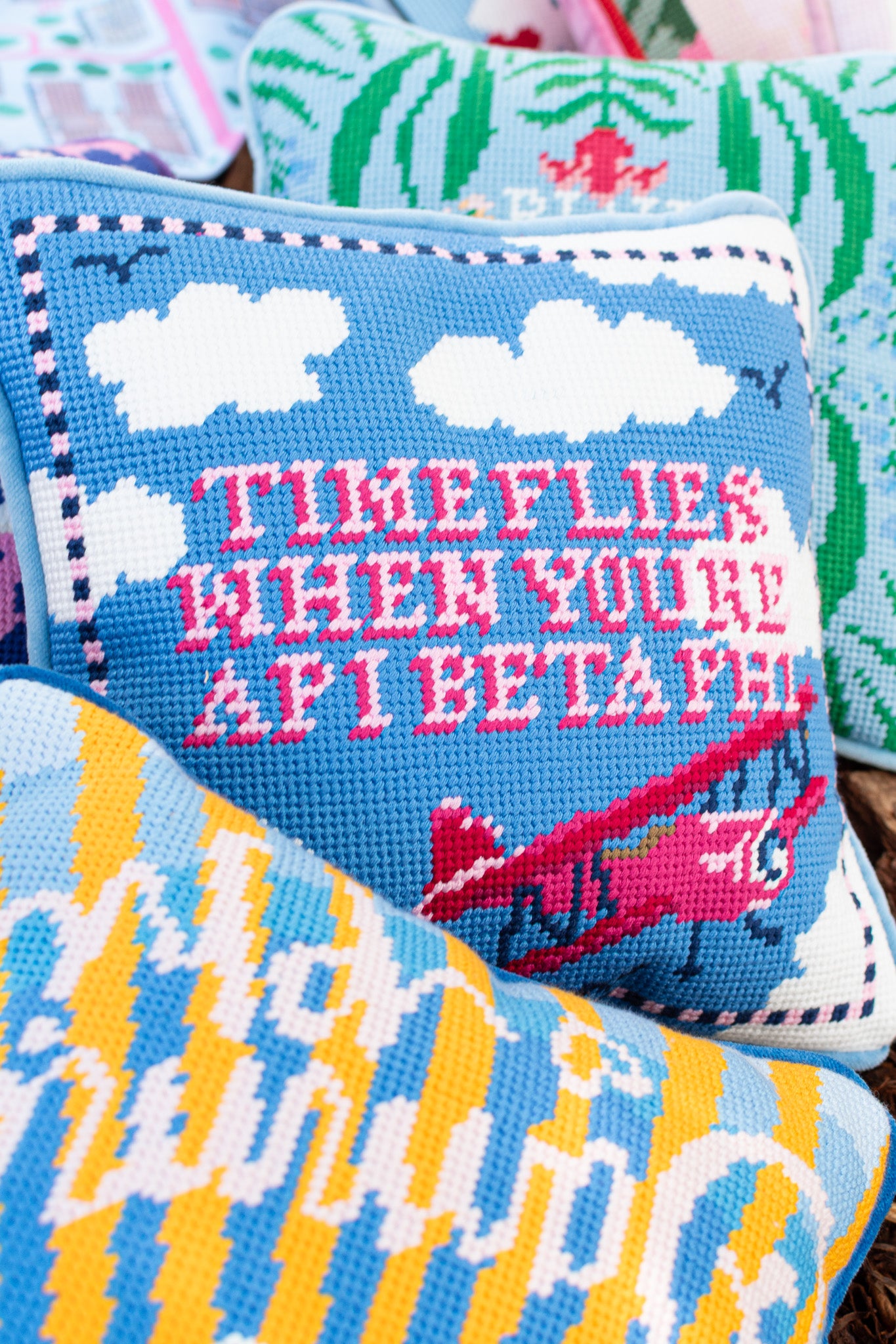 Sorority Needlepoint Pillows *PRE-ORDER*