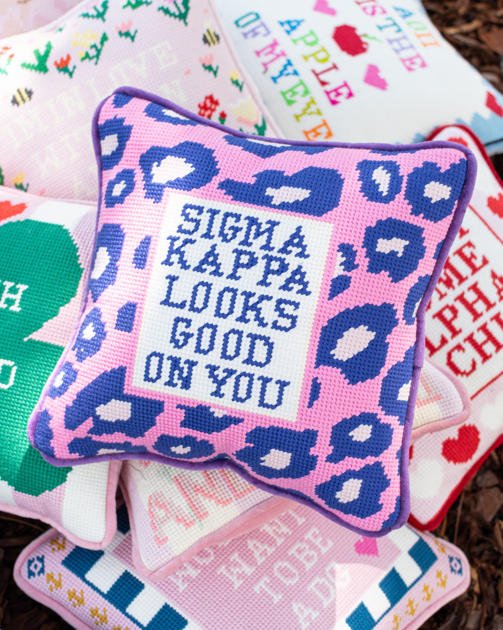 Sorority Needlepoint Pillows *PRE-ORDER*