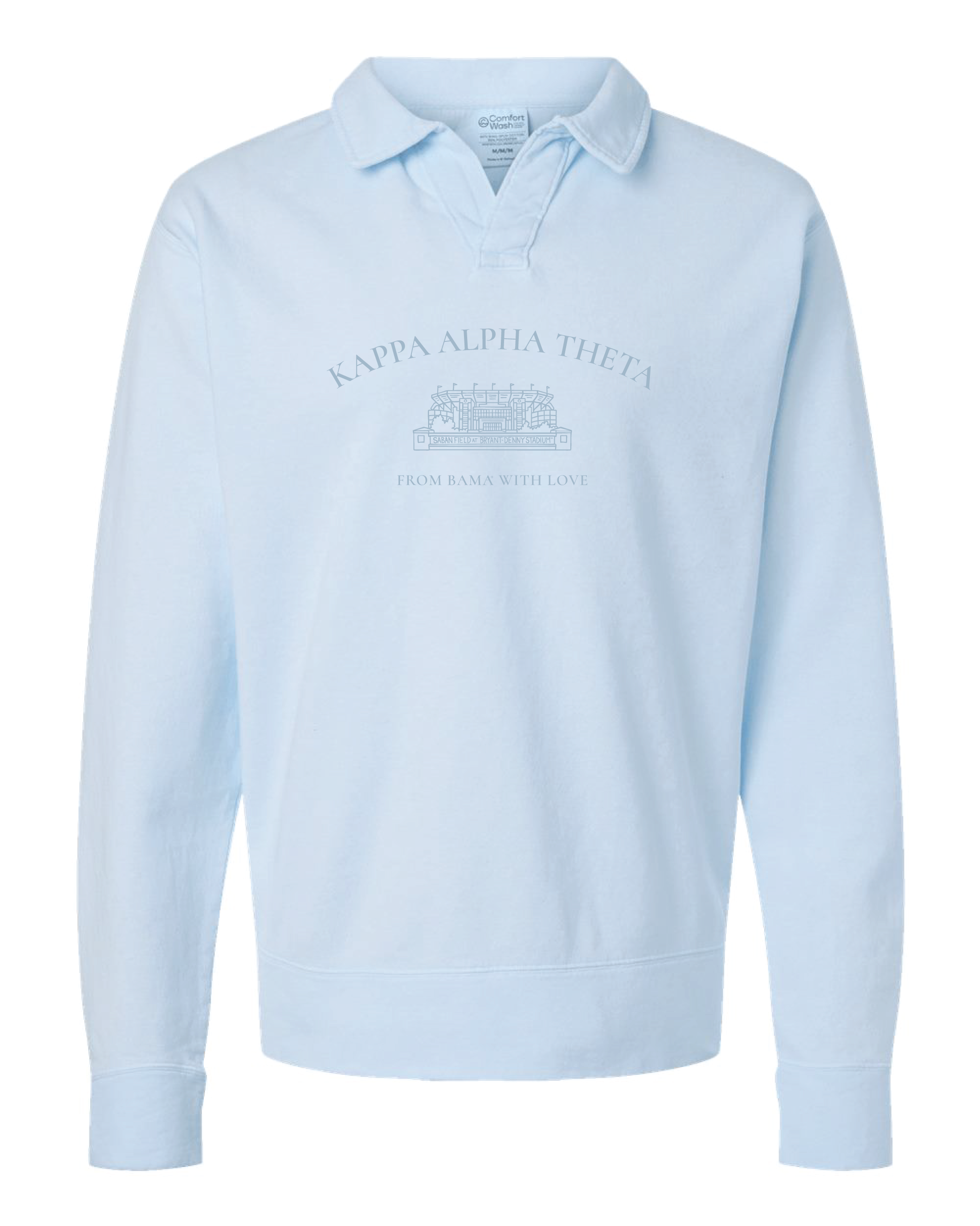 From Bama With Love  Sorority Collared Crew