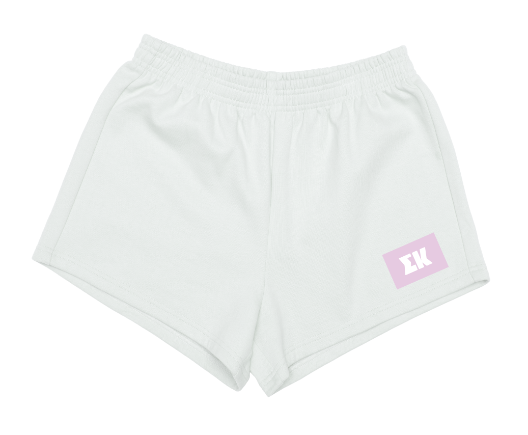 Sorority Pastel Patch Shorts