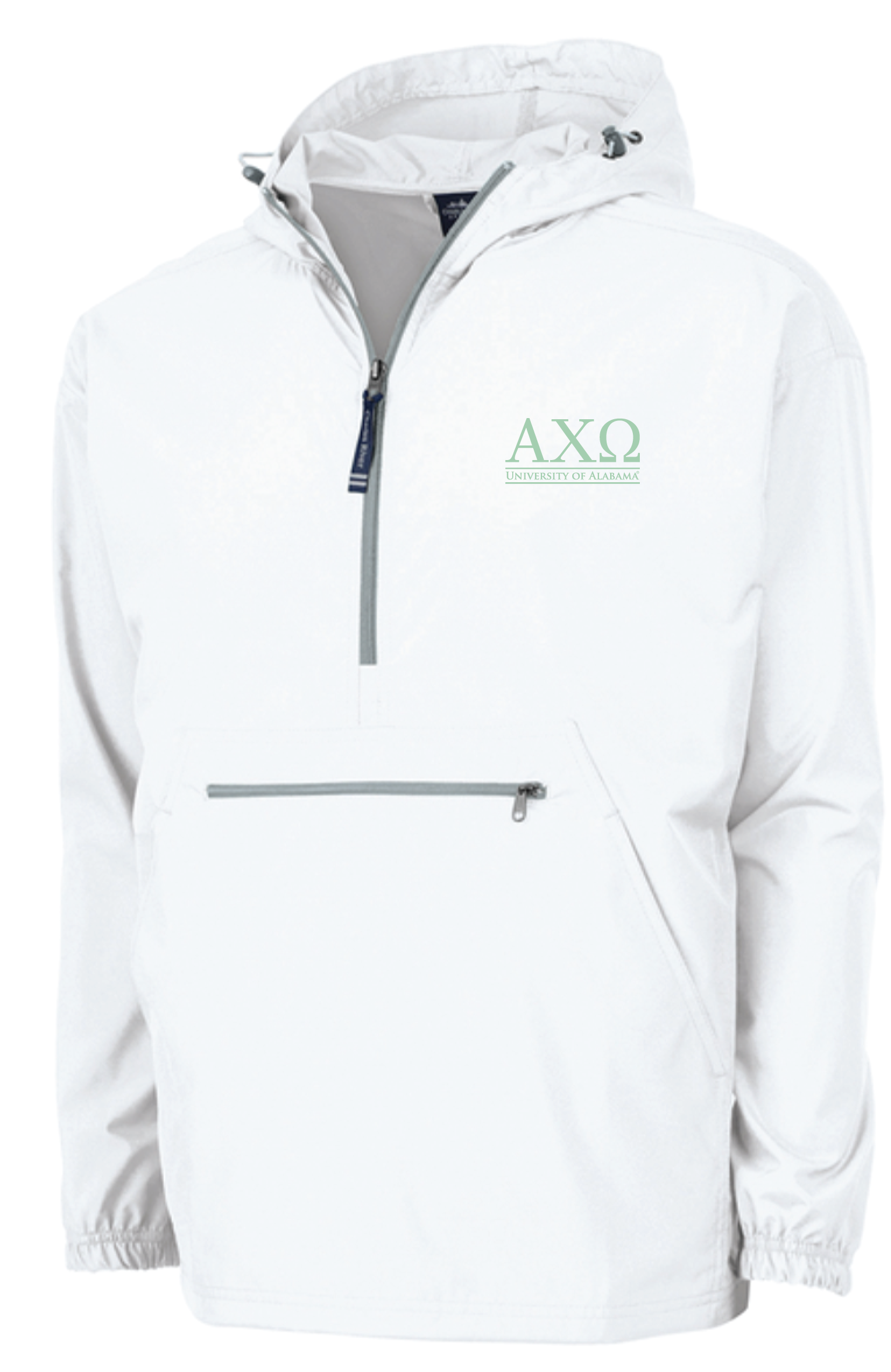 White Sorority Rain Jacket
