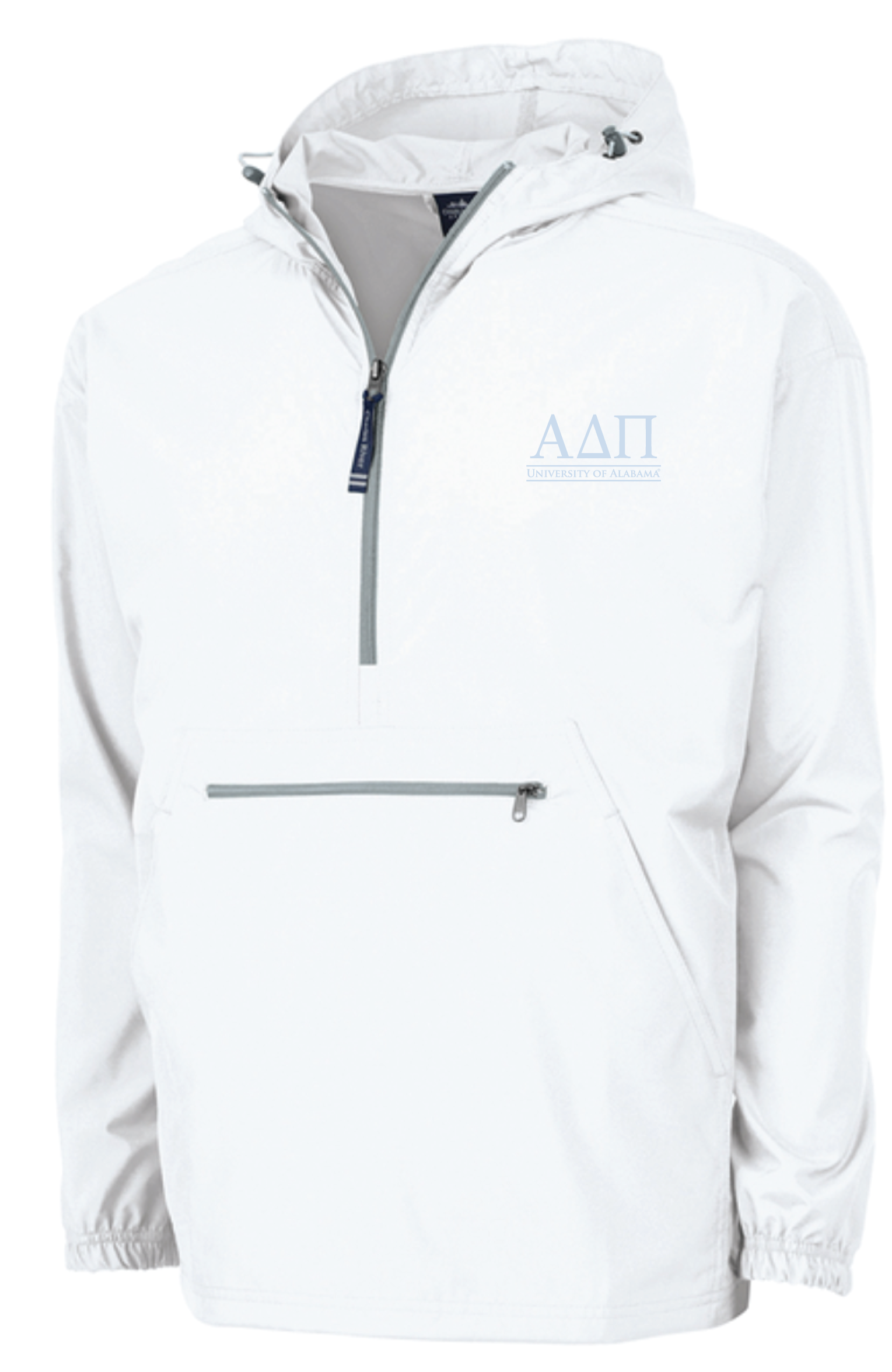 White Sorority Rain Jacket