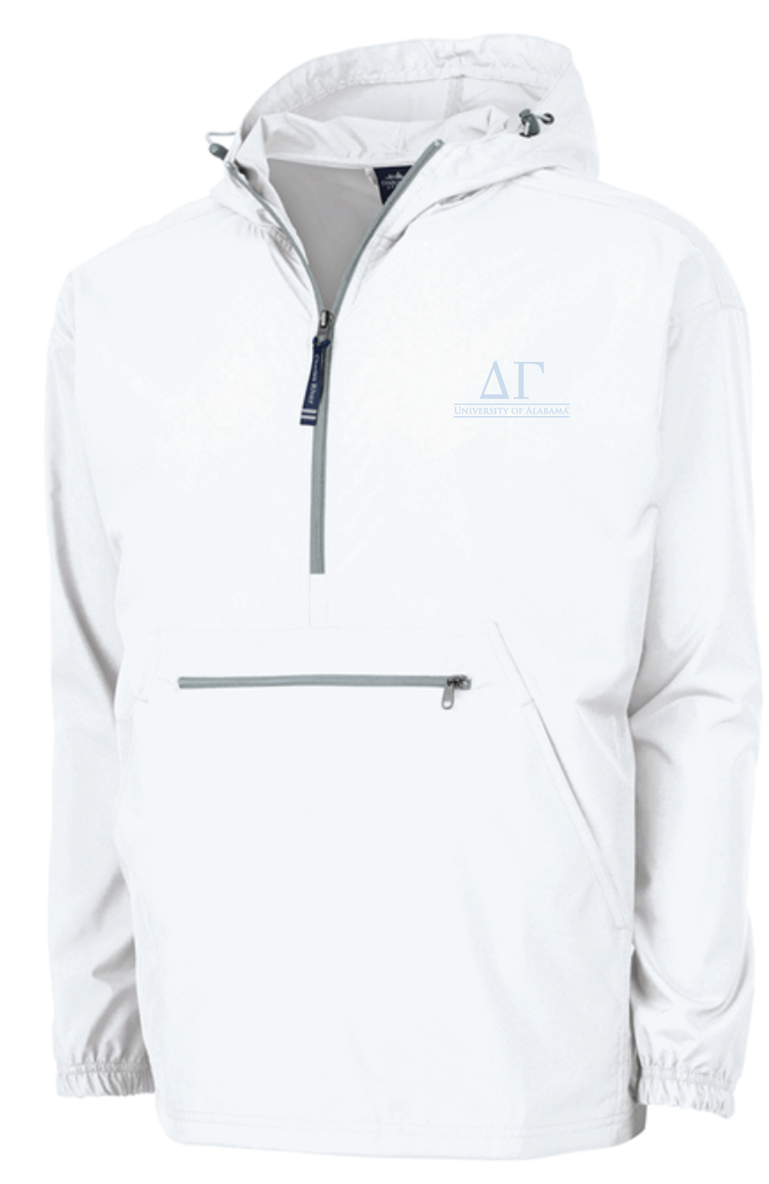 White Sorority Rain Jacket