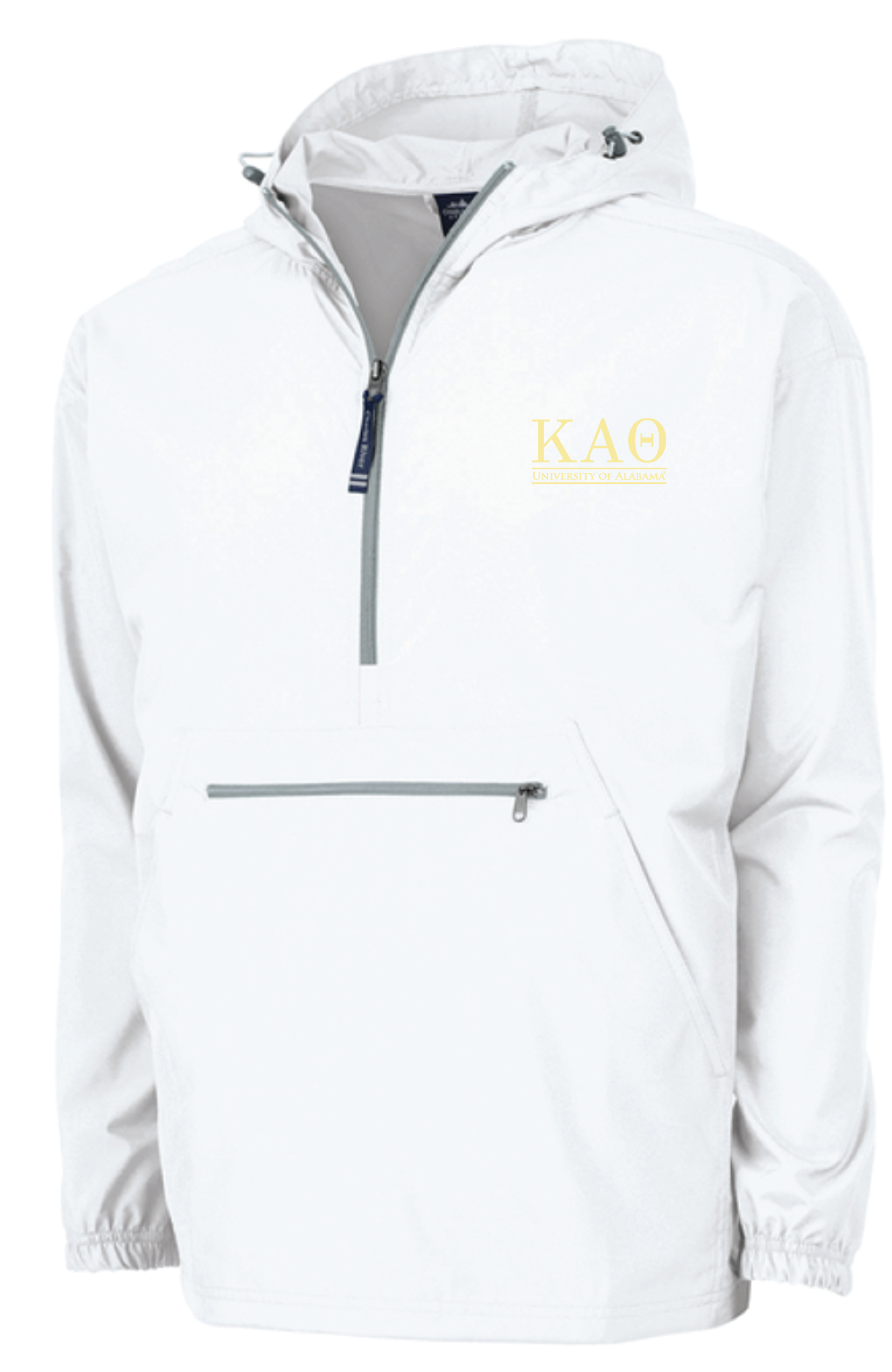 White Sorority Rain Jacket