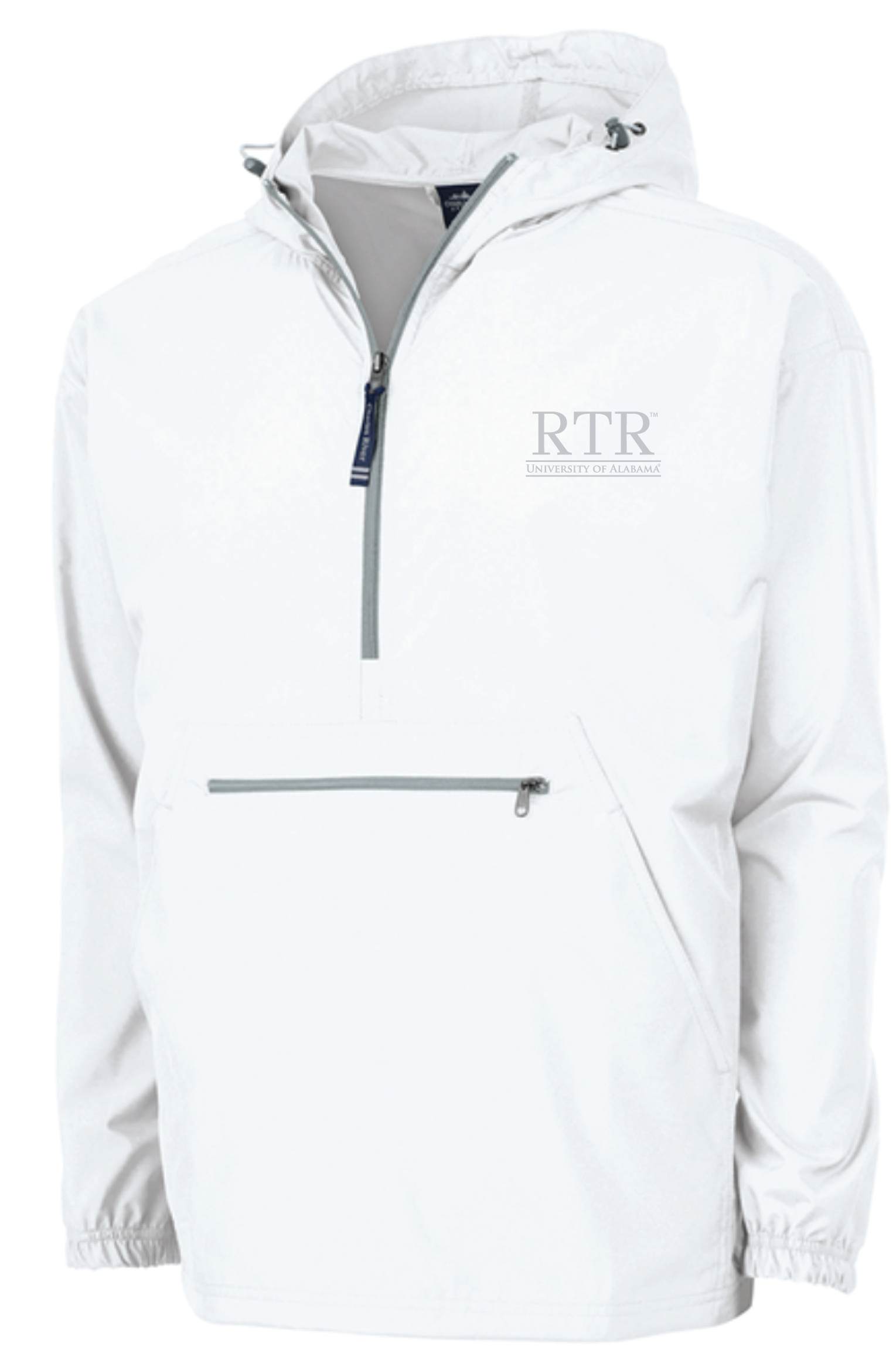 White Alabama Rain Jacket
