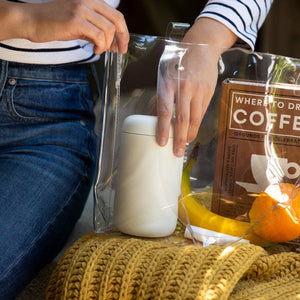 Carter Wide Mug: Matte White / 16 oz