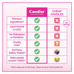 Birthday Girlie Sweet Vanilla Jar Filled Candle Home Gift