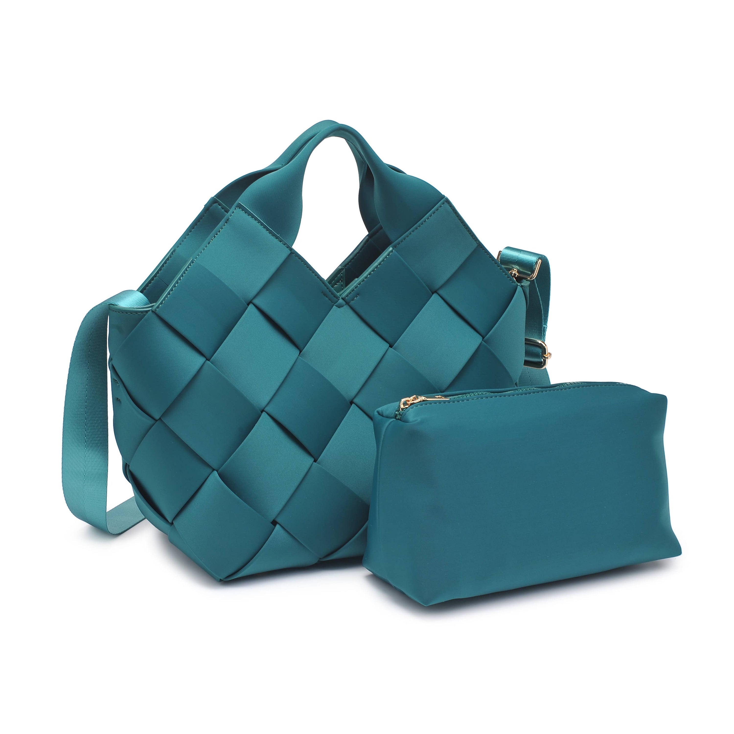 Resilience - Woven Neoprene Tote: Black