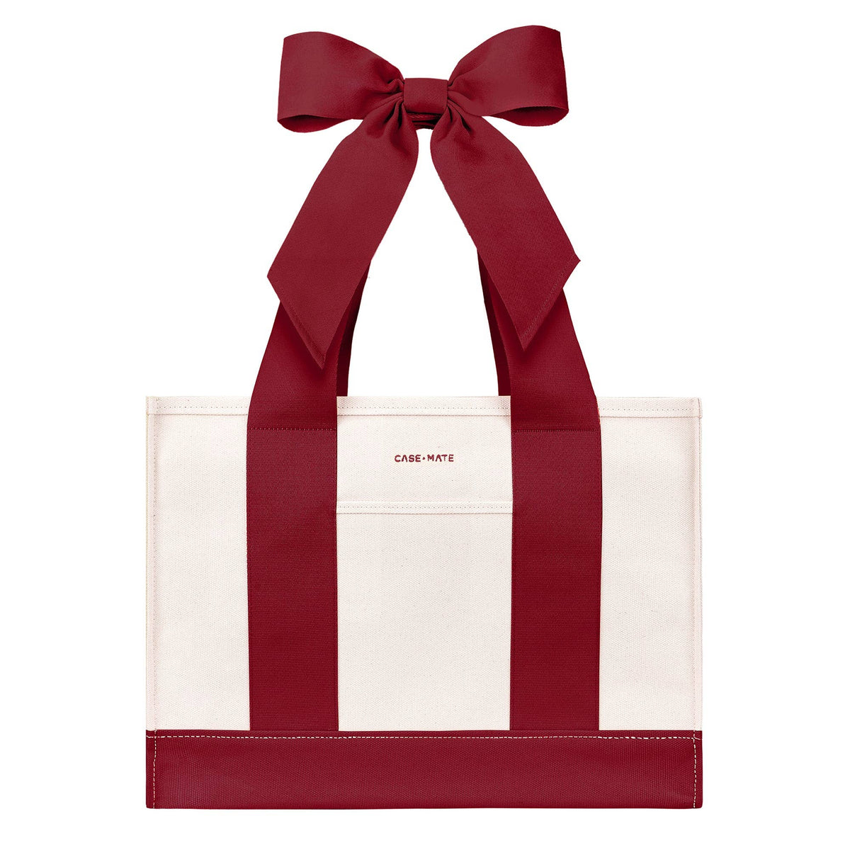 Case-Mate Canvas Tote: Ballet Pink Bow