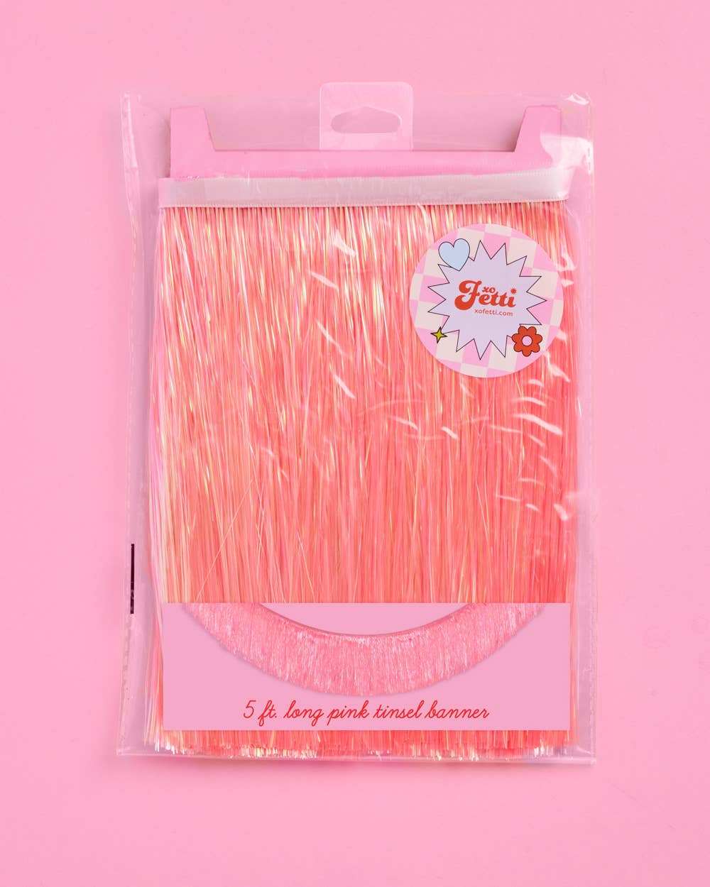 Pink Fringe Party Banner, Decor, Bday Supplies, Bachelorette