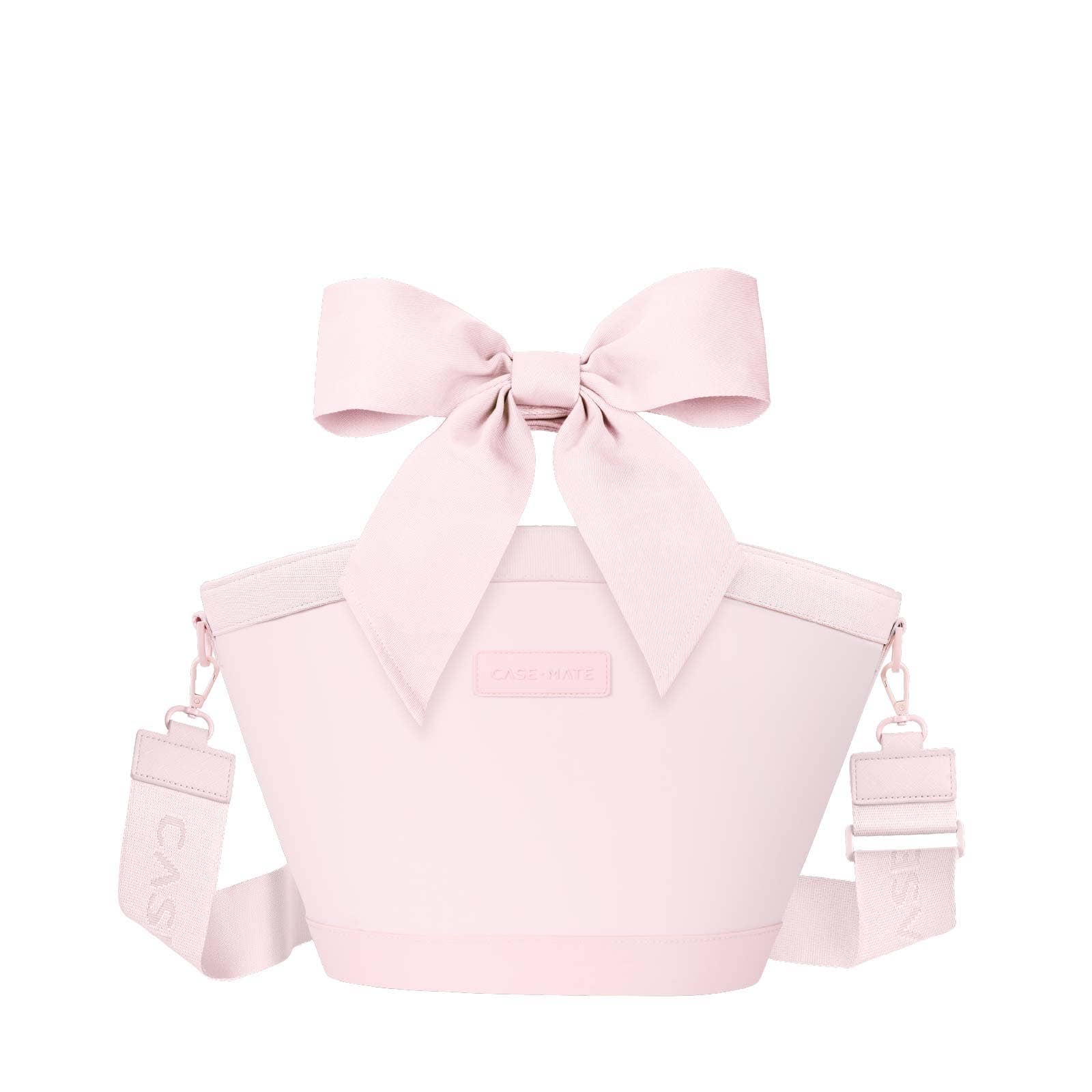 Case-Mate Mini Jelly Cooler Tote 7L: Ballet Pink Bow