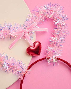 Valentine's Heart Headband | Galentine's, Vday decor, gift