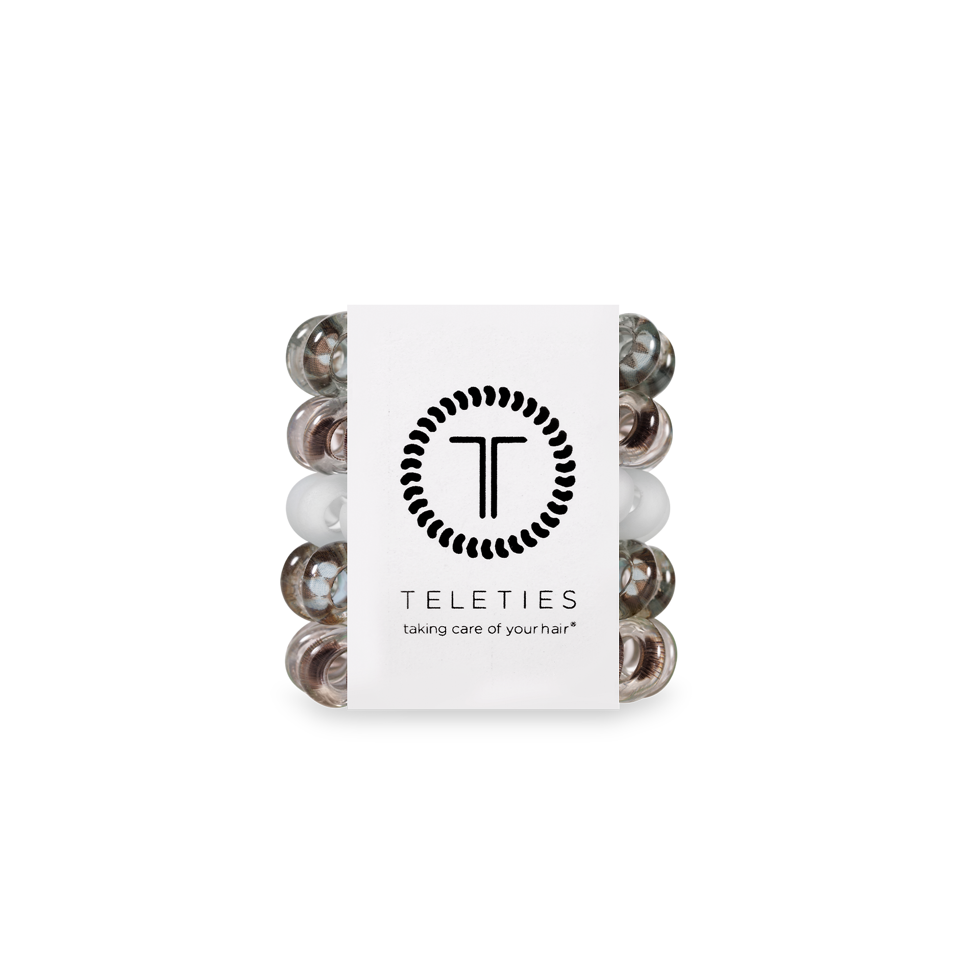 Spiral Hair Coils | Tiny | Truly Taupe Hair Ties