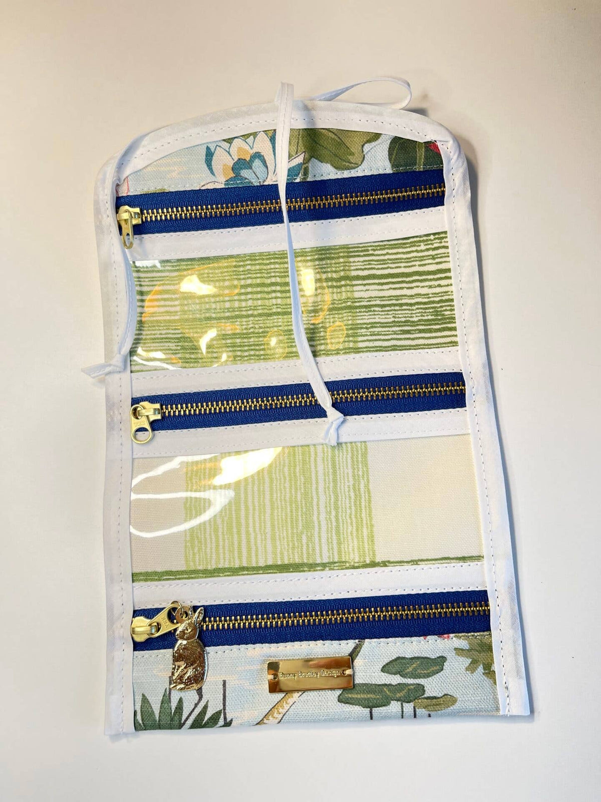The Jules Jewelry Roll - Madcap Cottage Meadow Club: Red and White Gingham